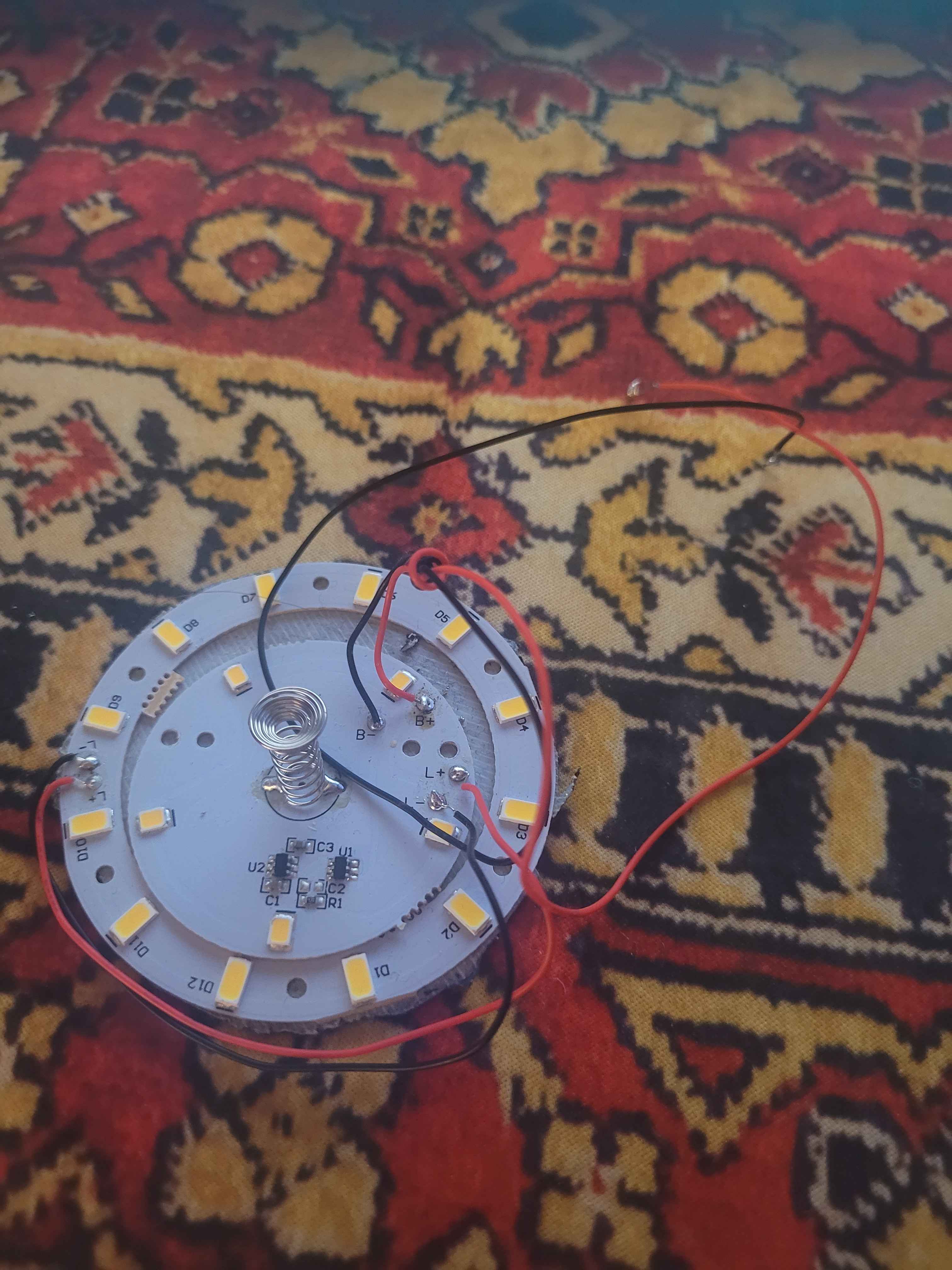 Ledy reagujace na dotyk